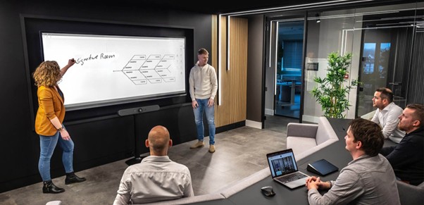 Transforming Nigerian Corporate Training Rooms with Lead Interactive Flat Panels