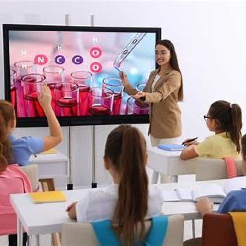 LEAD 55'' UHD 4K Interactive Flat Panel Bright. Smart. Built to Collaborate.